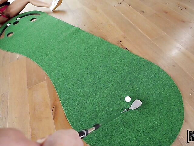 Mofos POV with skinny golf girl Aila Donovan