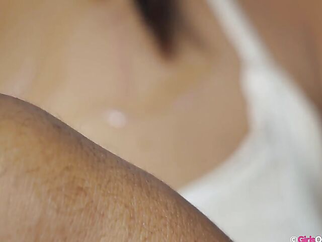 Australian indian solo girl Rhea fingering and toying herself