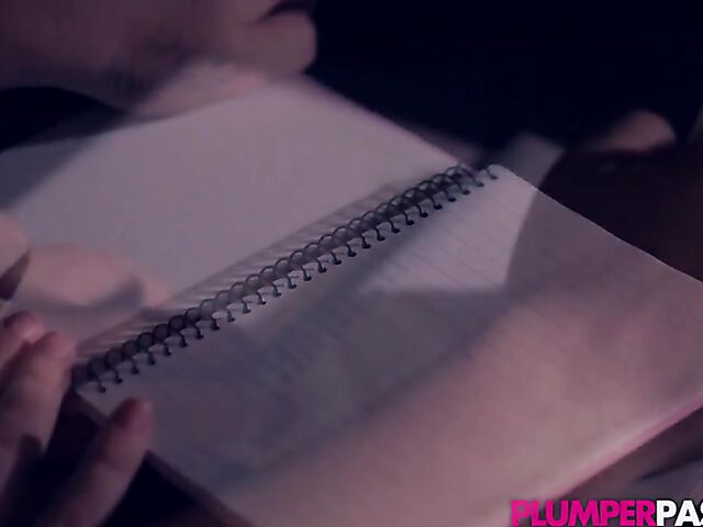 Solo BBW Mischievous Kitty plays with her massive titties and fat pussy in lingerie