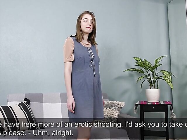 Nevet Nikolet - Russian virgin solo on the couch