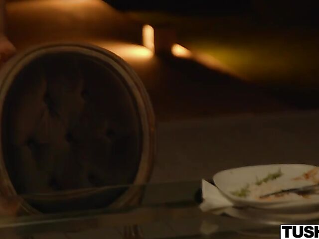 Elya Moore - Tushy anal by the pool with a bikini girl