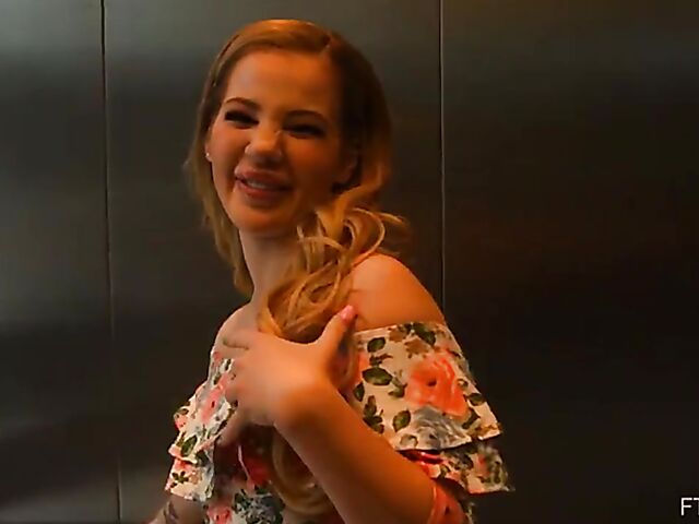 Close up pussy insertions and masturbation with FTV babe Bella