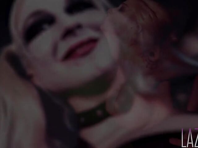 Harley Quinn and Joker porn parody starring Leya Falcon