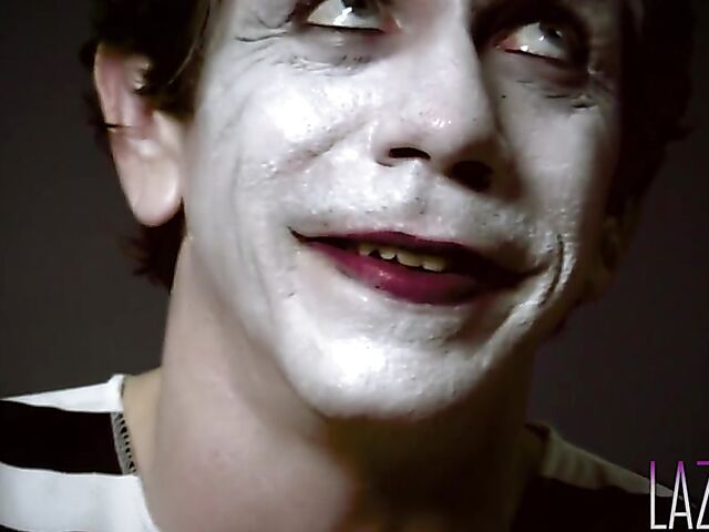 Harley Quinn and Joker porn parody starring Leya Falcon