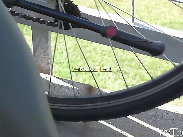 Blonde Cherry Kiss and redhead Veronica Leal in Viv Thomas lesbian video