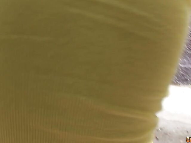 Kim Kennedy - Sweet latina blowjob in the backyard