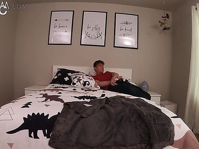 Step brother caught by his slutty sis Sera Ryder