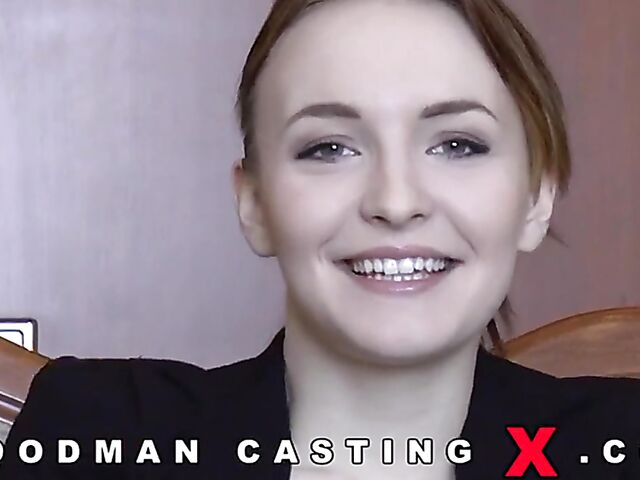 Belle Claire's all anal casting sessions with Woodman