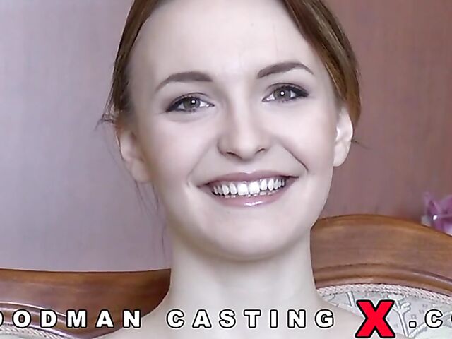 Belle Claire's all anal casting sessions with Woodman