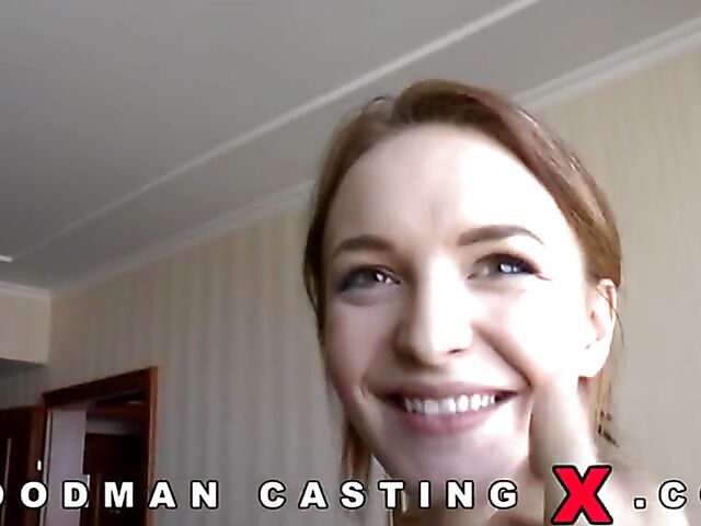 Belle Claire's all anal casting sessions with Woodman