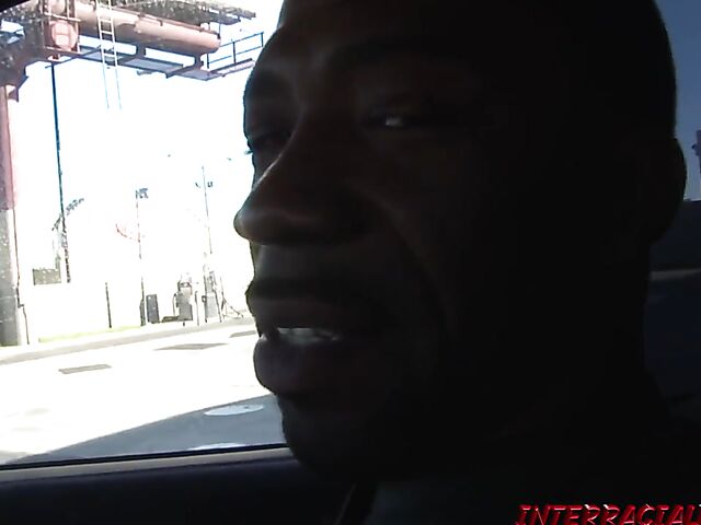 White slut Nykole gets talked into fucking her first big black cock