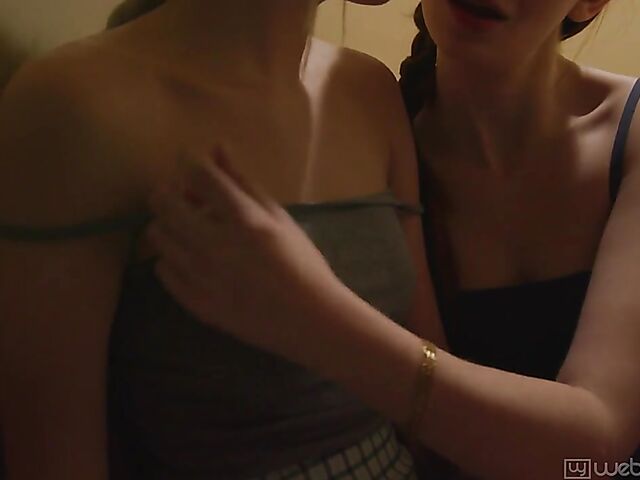 Hide and seek lesbian threesome in the closet with Maya Kendrick, Naomi Swann, and Lily Larimar