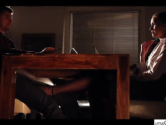 Erotic sex dream of gorgeous office babe Stacy Cruz