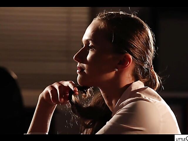 Erotic sex dream of gorgeous office babe Stacy Cruz