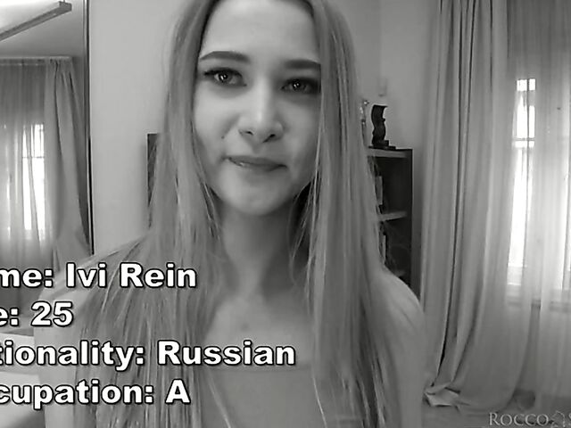 Ivi Rein - Skinny russian anal fucked in Italy