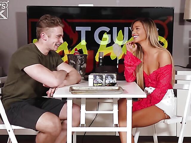 Juicy Angelina.Colon with big natural boobs gets nailed by hot guy Ricky Owen