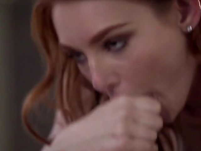 Natural redhead Lacy Lennon gets pounded hard