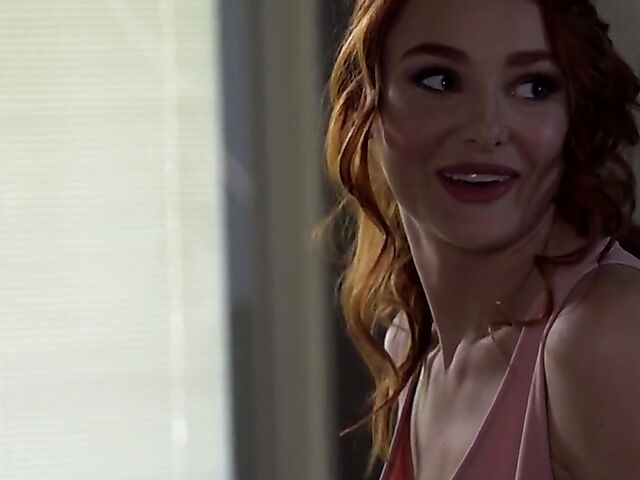 Natural redhead Lacy Lennon gets pounded hard