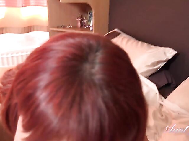 Mature redhead Auntie Beau seducing you POV