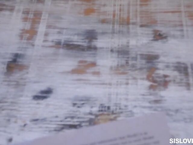 Stepsister roleplay POV with delicious Lana Rhoades taking a black one