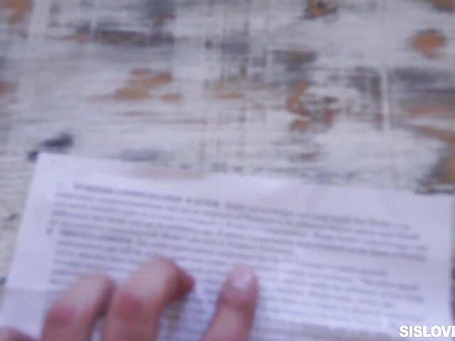 Stepsister roleplay POV with delicious Lana Rhoades taking a black one