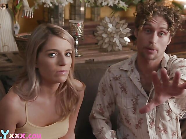 Michael Vegas fucks his sweet step sister Abby Adams one more time