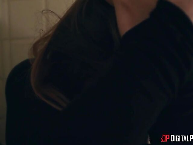 Blind wife Abigail Mac loves pussy slapping while fucking