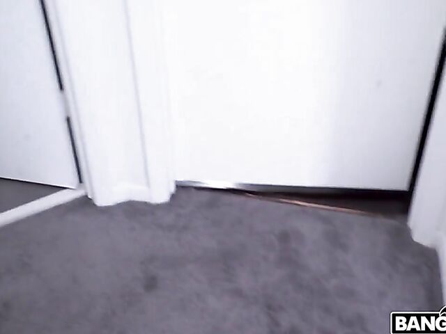 Tiny asian Vina Sky gets caught with her pink hitachi wand