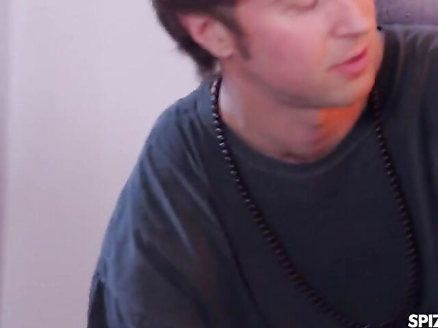 Spiritual sex practice with big titted blond milf Alix Lynx