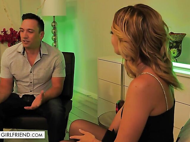 Tonights girlfriend Charlotte Sins gets creampied