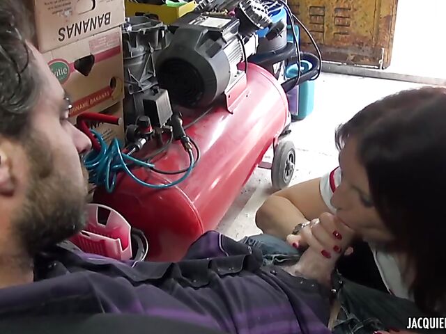 Missy - French nurse anal in red high heels