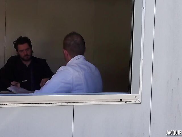 Missy - French nurse anal in red high heels