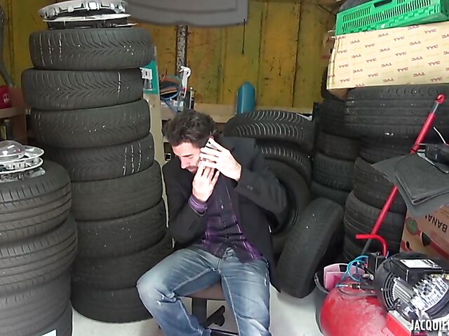 Missy - French nurse anal in red high heels