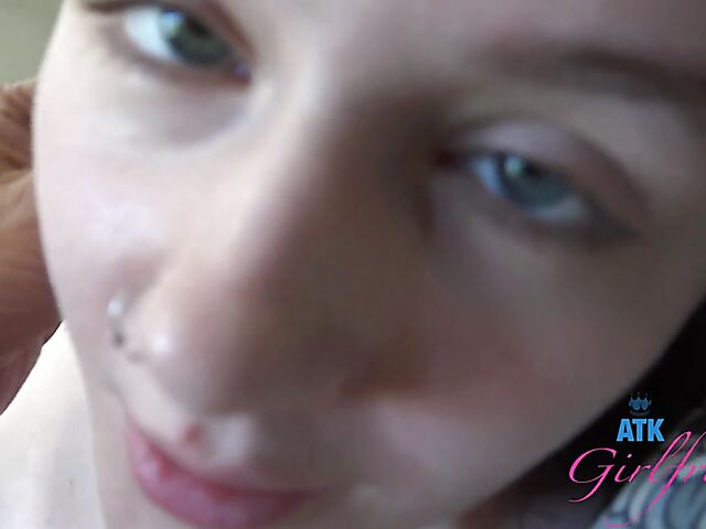 Young hairy girl Rosalyn Sphinx gets screwed POV