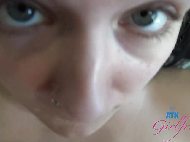 Young hairy girl Rosalyn Sphinx gets screwed POV