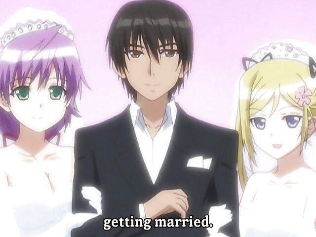 Three dirty sisters get nasty in an uncensored hentai anime