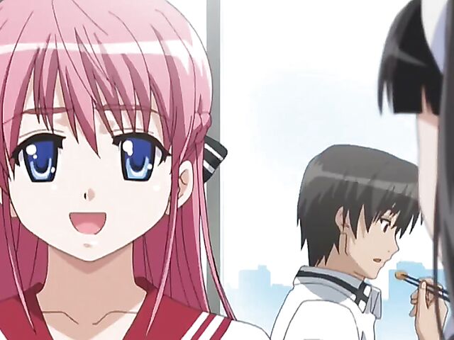 Three dirty sisters get nasty in an uncensored hentai anime