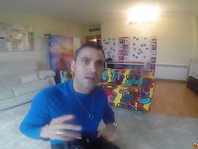 Tattooed Spanish slut Suhaila starts with a car blowjob in public