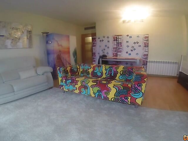 Tattooed Spanish slut Suhaila starts with a car blowjob in public