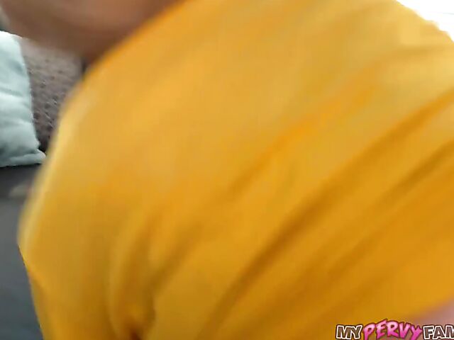 Dixie Lynn - Step sister POV with a hard dick in her shaved snatch