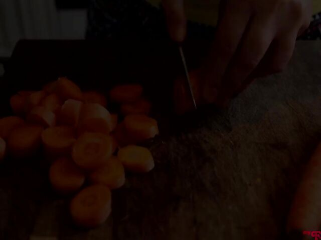 Sofia Lee's natural big tits for her stepbrother