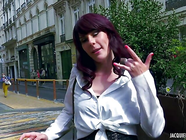 DP French porn with MILF Camille getting double teamed