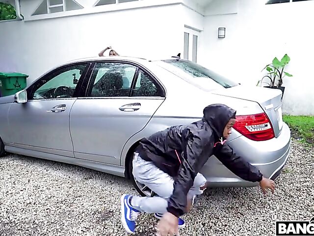 Joslyn Jane & Lil D - Young black boy and big titted white milf interracial payback