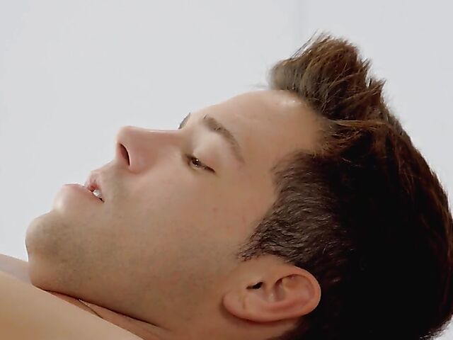  Real sensual sex in white lingerie with elegant Emylia Argan