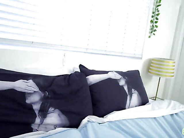 Gabriela Lopez - Busty latina POV with her black stepbrother