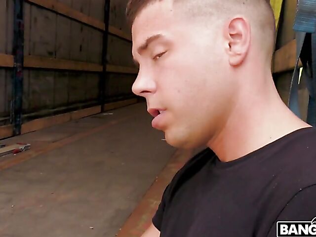 Latina public ass tease and fuck in the truck with Canela Skin