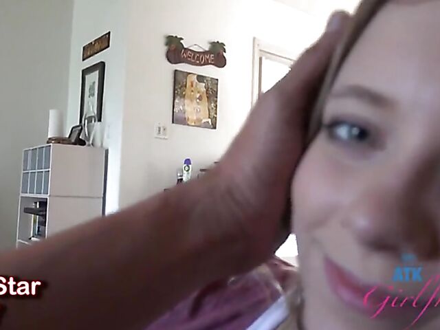 ATK Girlfriends foreplay and tit sucking POV compilation