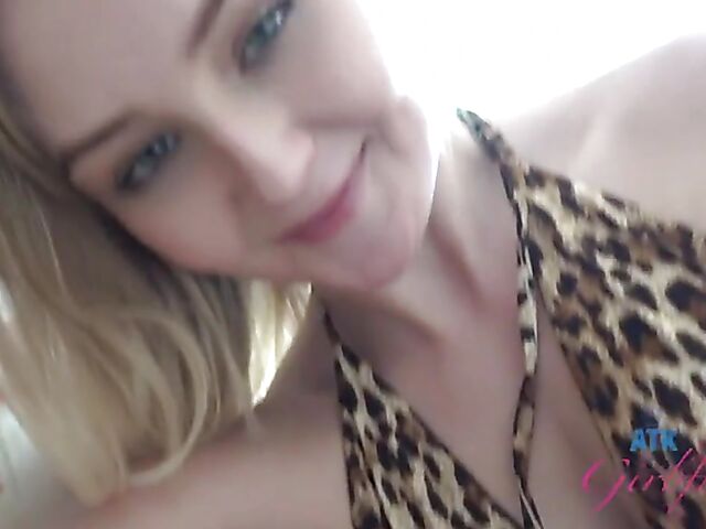 ATK Girlfriends foreplay and tit sucking POV compilation