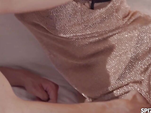 High heels fuck in bed with hot babe Ginebra Bellucci