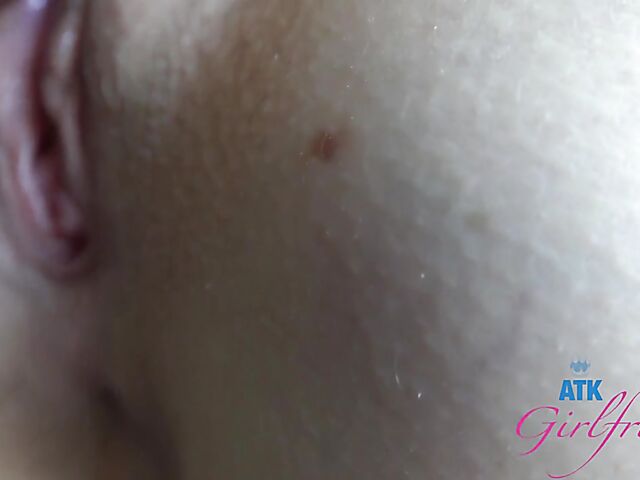 POV anal close up with lovely Paris White